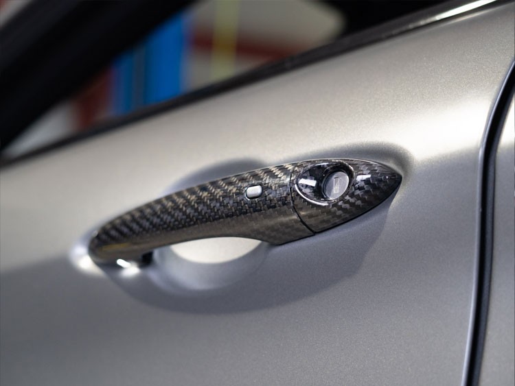 Alfa Romeo Stelvio Exterior Door Handle Set - Carbon Fiber